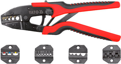 YT-2245 Клещи со сменными насадками RG6/RG58/RG59/RG62