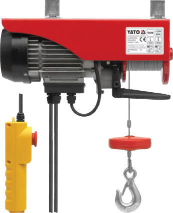 YT-5905 Эл. тельфер г/п 600/300 кг, в/п 5,5/11 м