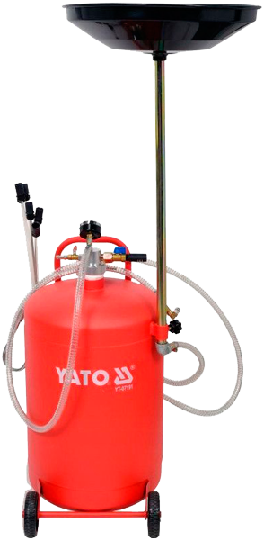 YT-07191 Пневматическая установка для вакуумной откачки масла 65 л