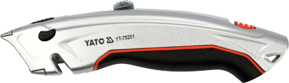 YT-75201 Нож строительный трапециевидный