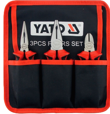 YT-39611 Набор плоскогубцы и бокорезов 3 предмета