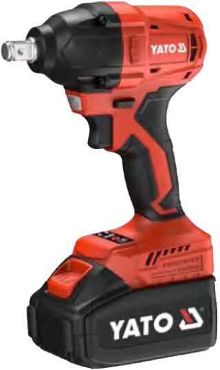 YT-8277925 1/2" Аккумуляторный бесщёточный ударный гайковерт 350 Н/м