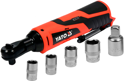 YT-82902 3/8" Аккумуляторная бесщеточная трещотка 45 Н/м