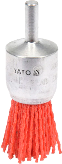 YT-47780 Щётка для дрели с нейлоновой проволкой 25*75 мм