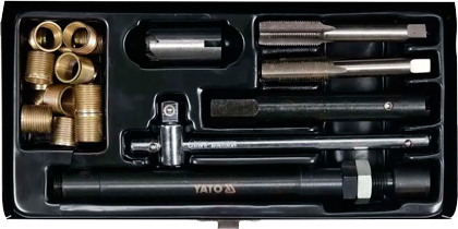 YT-17581 Набор для ремонта резьбы свечей зажигания