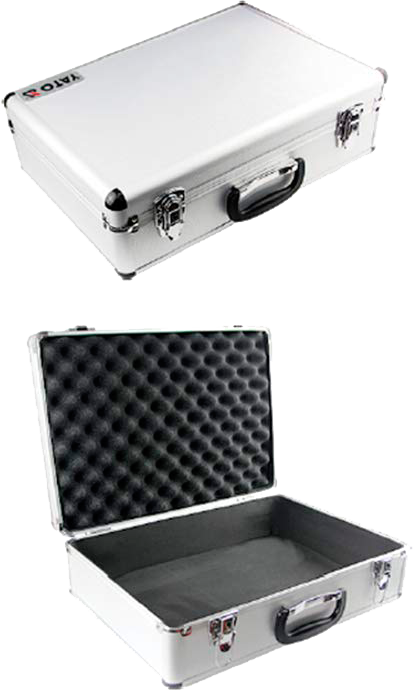 YT-0881ZL Алюминиевый чемодан для инструментов 45*32*15 cм