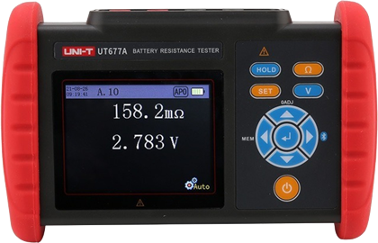 UT677A Тестер внутреннего сопротивления аккумулятора