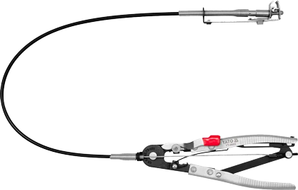 YT-0653 Съёмник хомутов с гибким тросиком 513 мм