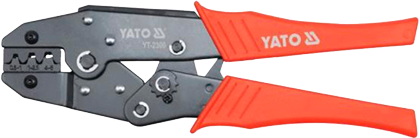 YT-2300 Клещи для обжима клемм бугристого типа 0,5-6,0 мм²
